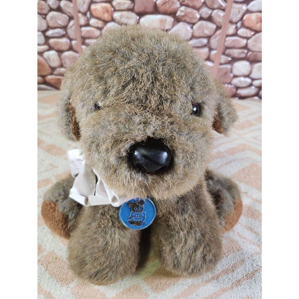 Vintage 1986 Dakin Misty Puppy Dog Plush #B4